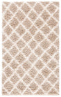 Safavieh Sgd-Dallas Shag 3'-0" x 5'-0" Rug in Beige / Ivory