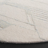 Safavieh Mykonos 6'-0" x 6'-0" Rug in Ivory / Blue