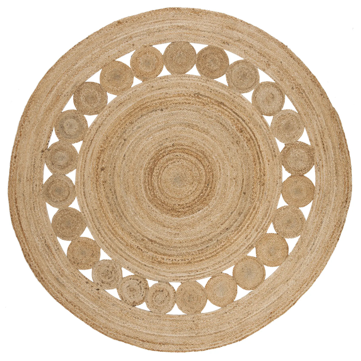 Safavieh Natural Fiber 5'-0" x 5'-0" Rug in Natural