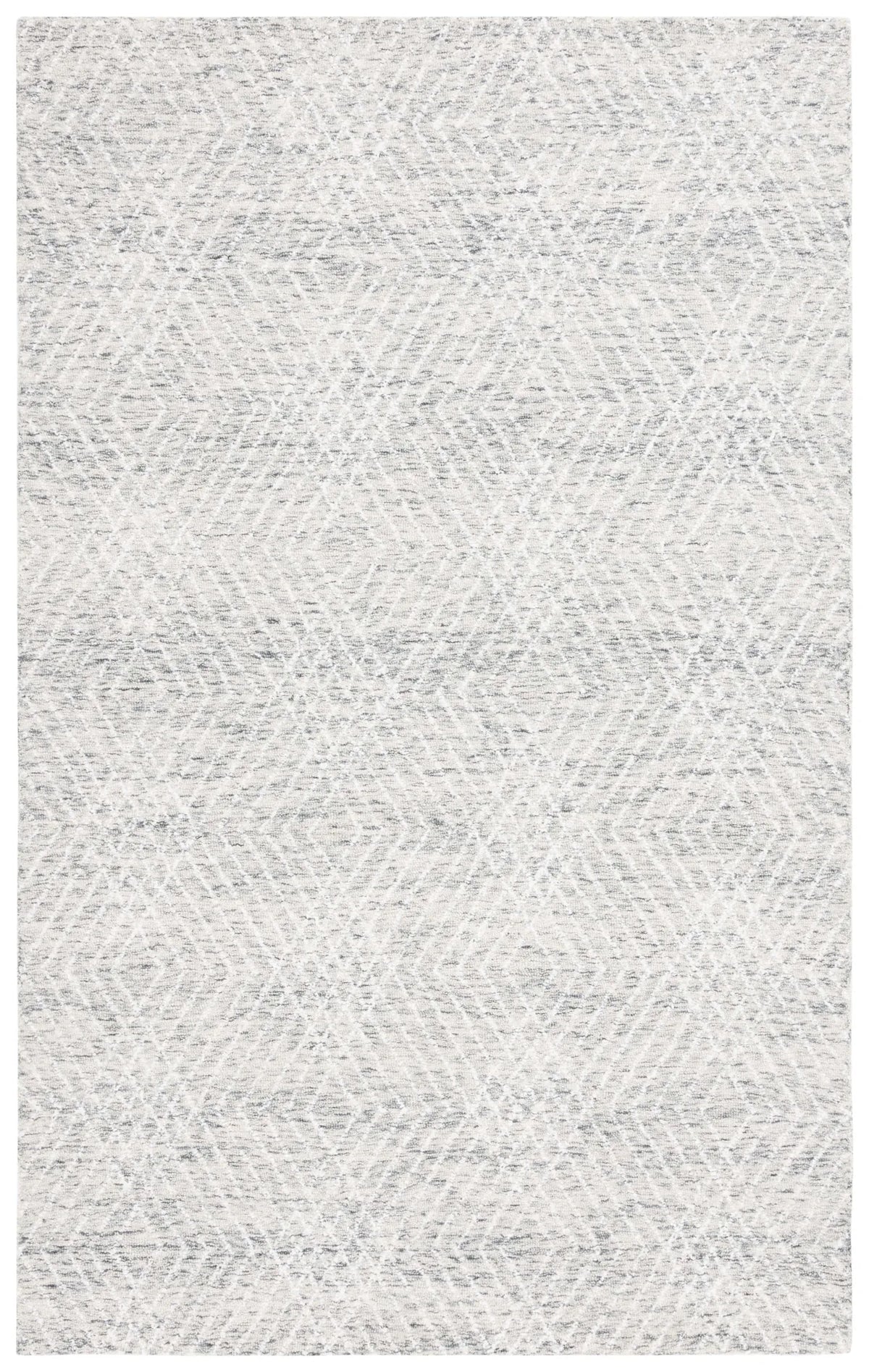 Safavieh Abstract 4'-0" x 6'-0" Rug in Grey / Ivory