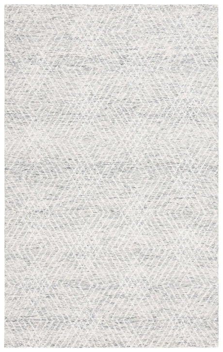 Safavieh Abstract 4'-0" x 6'-0" Rug in Grey / Ivory