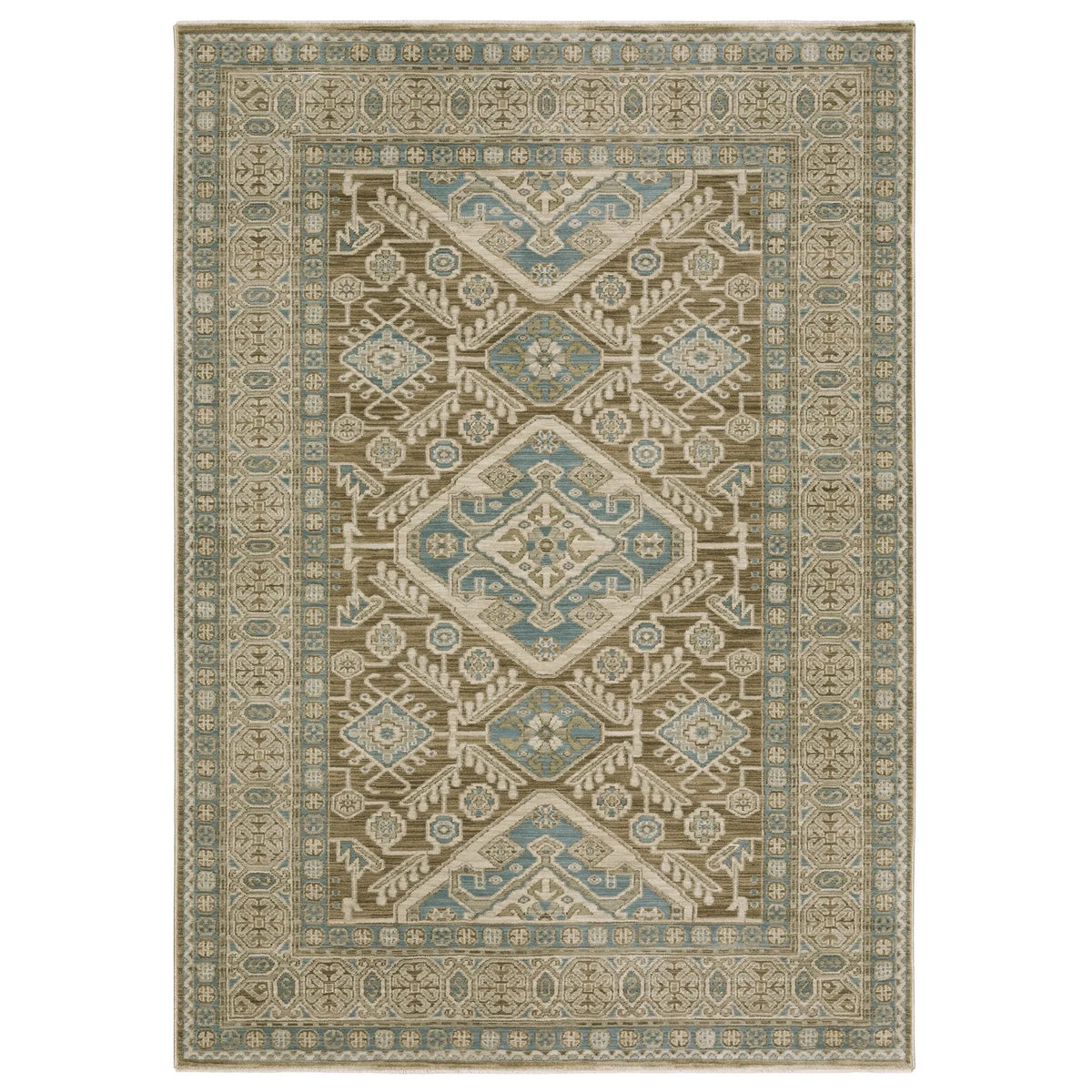 Oriental Weavers Sphinx Maeve MAE08 Blue Rugs - main flat