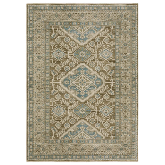 Oriental Weavers Sphinx Maeve MAE08 Blue Rugs - main flat