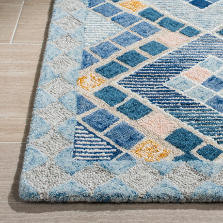 Safavieh Soho 4'-0" x 6'-0" Rug in Navy / Blue