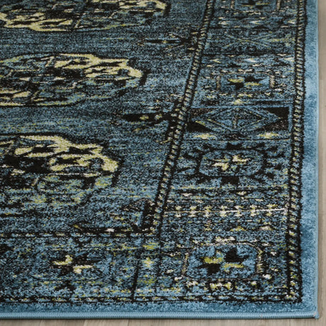 Safavieh Vintage Hamadan 4'-0" x 6'-0" Rug in Blue / Multi