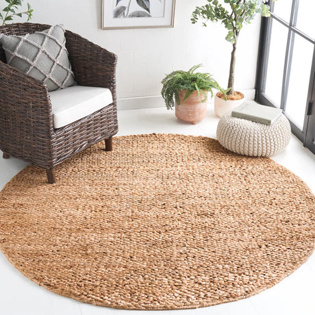 Safavieh Natural Fiber 6'-0" x 6'-0" Rug in Natural