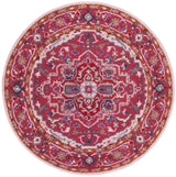 Safavieh Bellagio 5'-0" x 5'-0" Rug in Red / Pink