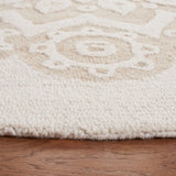 Safavieh Blossom 6'-0" x 6'-0" Rug in Ivory / Light Brown