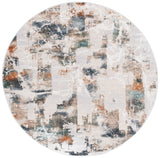 Safavieh Alenia 100 6'-7" x 6'-7" Rug in Grey / Beige