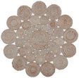 Safavieh Natural Fiber 5'-0" x 5'-0" Rug in Grey