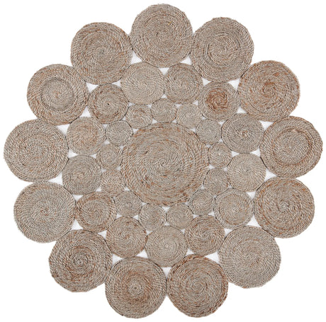 Safavieh Natural Fiber 5'-0" x 5'-0" Rug in Grey