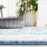 Safavieh Layla 4'-5" x 6'-5" Rug in Blue / Ivory Grey