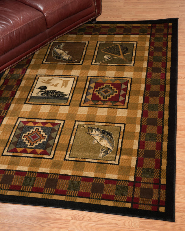 United Weavers Affinity Lodge Stamp Lodge (750-04143) Rugs