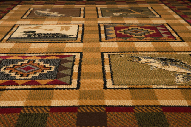 United Weavers Affinity Lodge Stamp Lodge (750-04143) Rugs