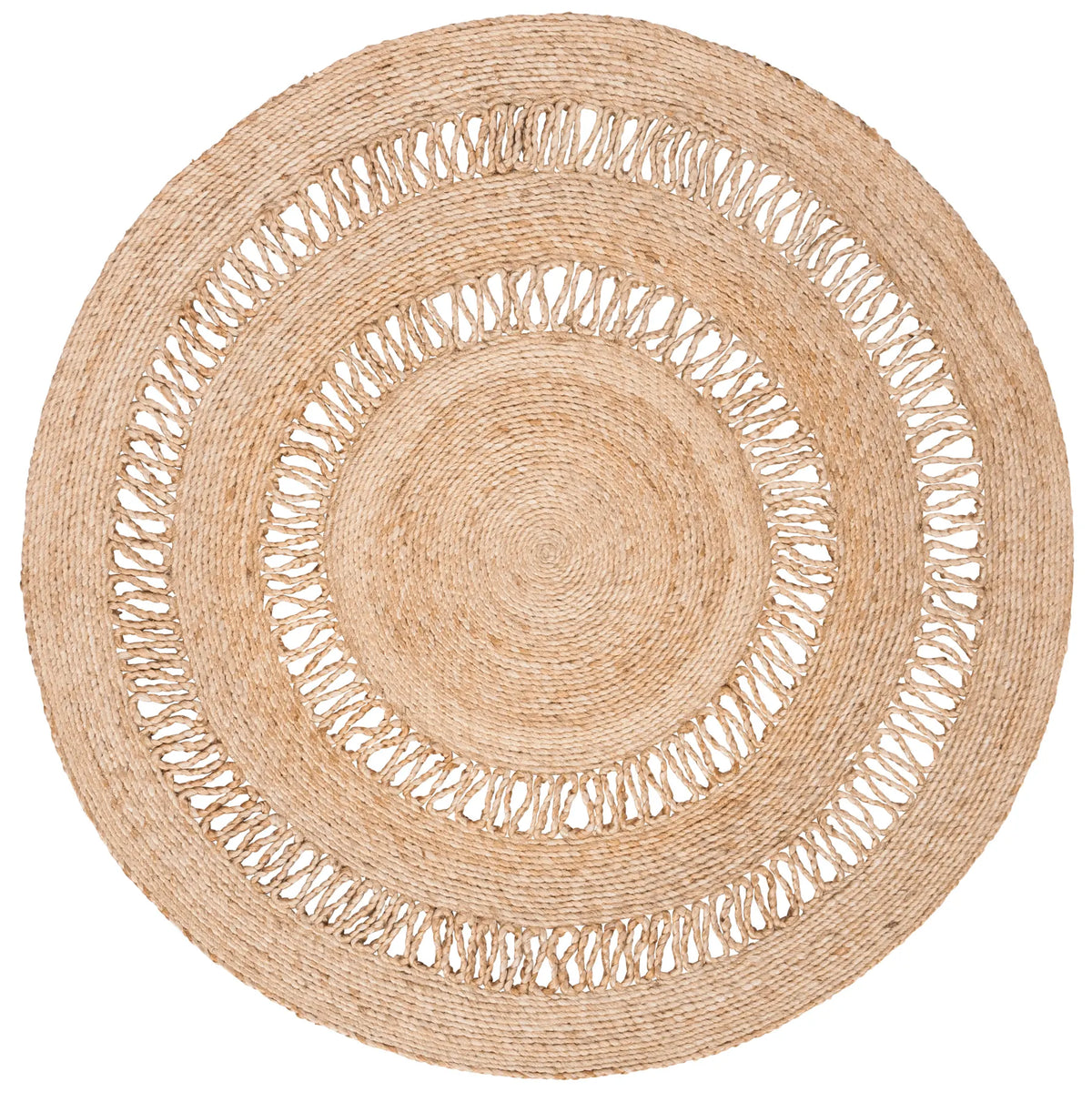 Safavieh Natural Fiber 3'-0" x 3'-0" Rug in Natural