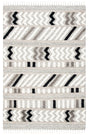Safavieh Casablanca 4'-0" x 6'-0" Rug in Ivory / Black