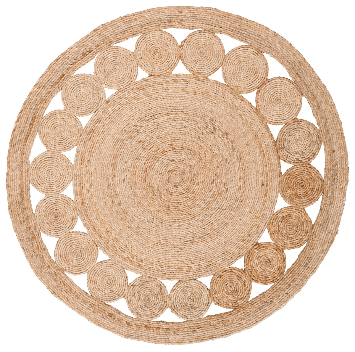 Safavieh Natural Fiber 3'-0" x 3'-0" Rug in Natural