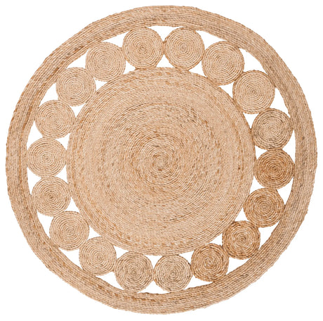 Safavieh Natural Fiber 3'-0" x 3'-0" Rug in Natural