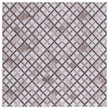 Safavieh Faux Hide 6'-0" x 6'-0" Rug in Beige / Brown