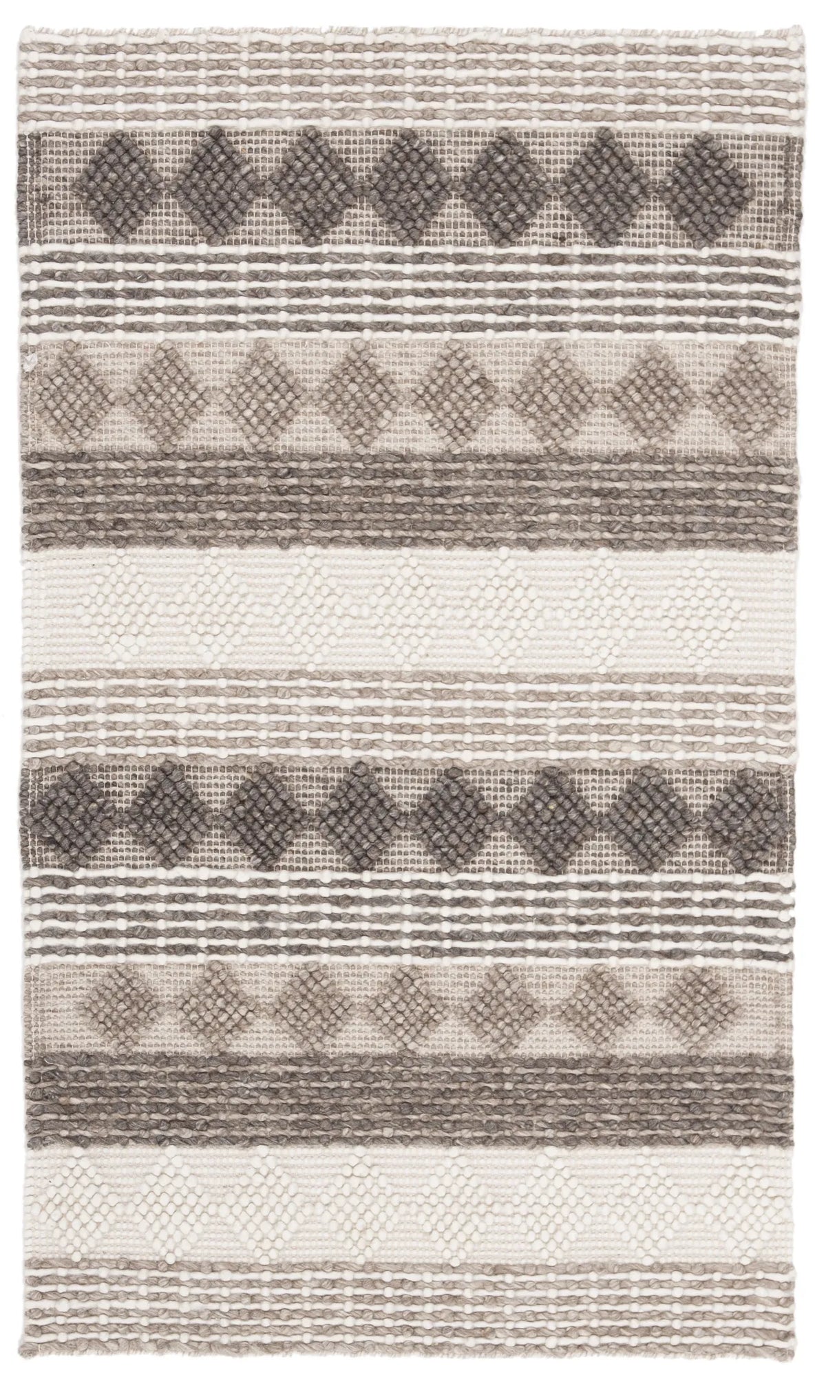 Safavieh Natura 3'-0" x 5'-0" Rug in Grey / Ivory