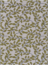 Couristan Dolce Summer Ivy 7512/0045 Ivory Olive Area Rug