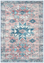 Safavieh Journey 4'-4" x 6'-0" Rug in Pink / Blue