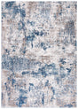 Safavieh Aston 4'-0" x 6'-0" Rug in Grey / Navy