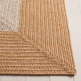 Safavieh Braided 5'-0" x 8'-0" Rug in Brown / Light Brown