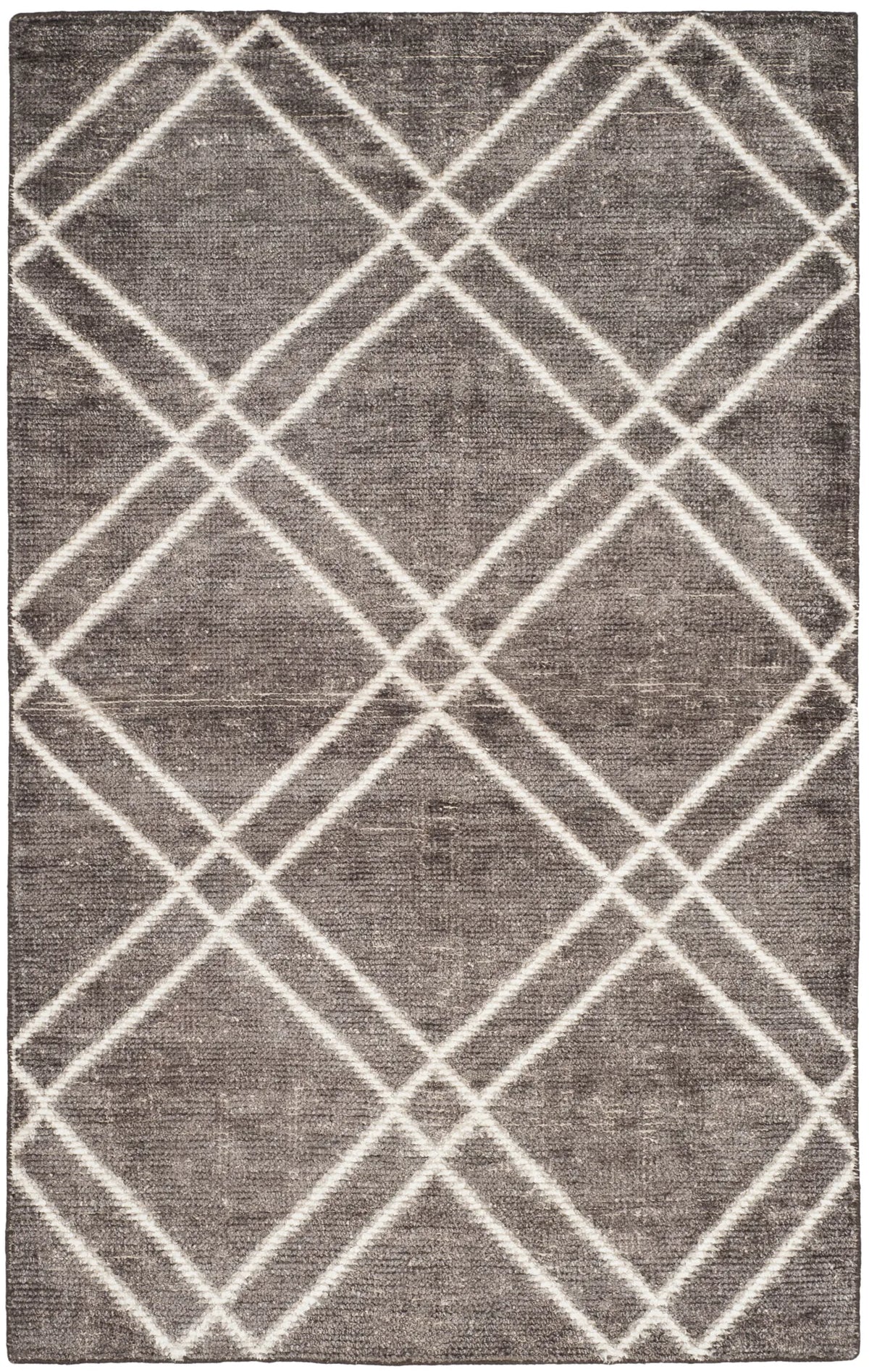 Safavieh Stone Wash 4'-0" x 6'-0" Rug in Dark Grey