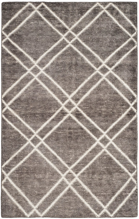 Safavieh Stone Wash 4'-0" x 6'-0" Rug in Dark Grey