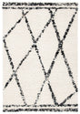 Safavieh Manhattan 4'-0" x 6'-0" Rug in Ivory / Black