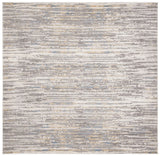 Safavieh Meadow 100 6'-7" x 6'-7" Rug in Grey / Gold