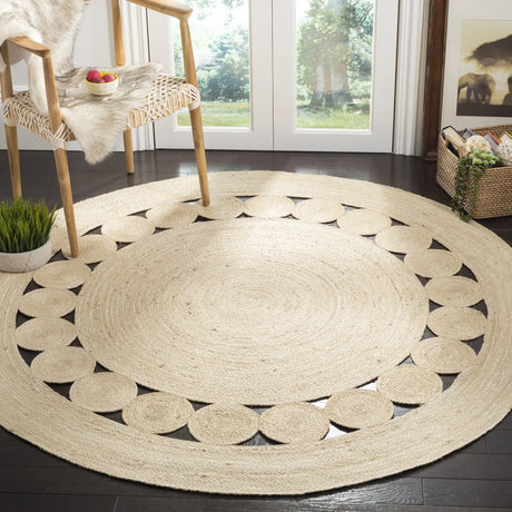 Safavieh Natural Fiber 5'-0" x 5'-0" Rug in Ivory
