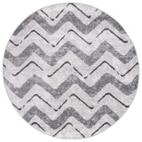 Safavieh Adirondack 6'-0" x 6'-0" Rug in Silver / Charcoal