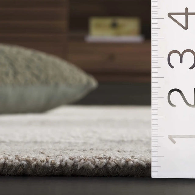 Safavieh Abstract 4'-0" x 6'-0" Rug in Brown / Ivory