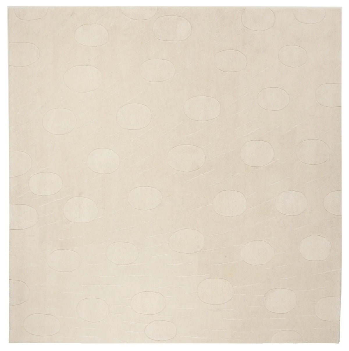 Safavieh Soho 8'-0" x 8'-0" Rug in White / White