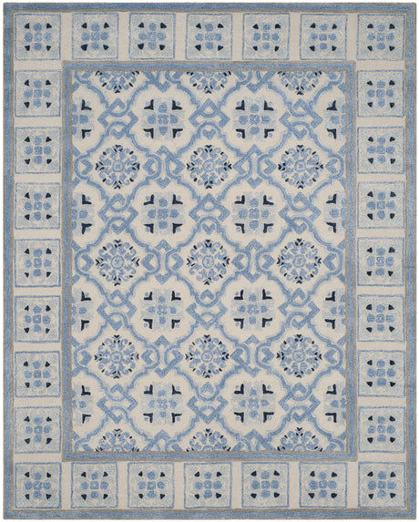 Safavieh Bella 10'-0" x 14'-0" Rug in Ivory / Blue