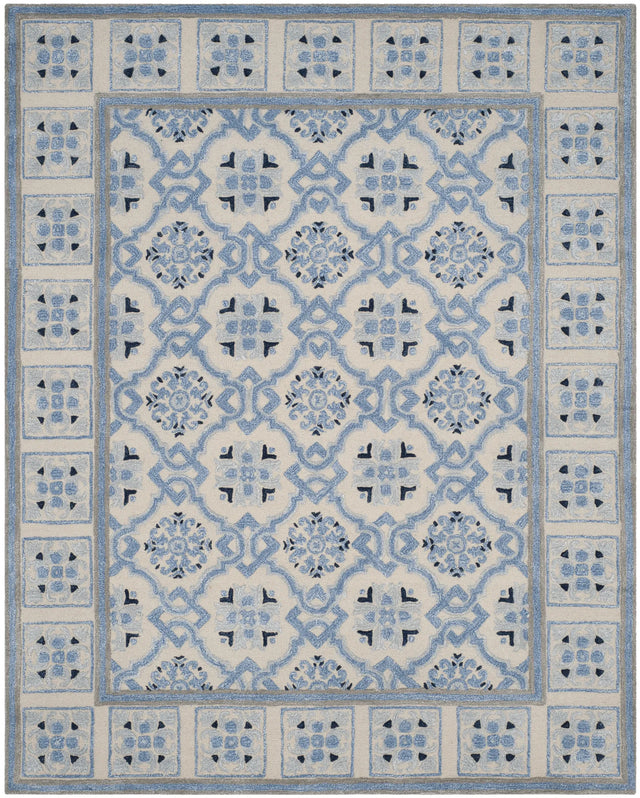 Safavieh Bella 10'-0" x 14'-0" Rug in Ivory / Blue