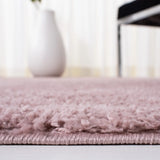 Safavieh August Shag 500 4'-0" x 6'-0" Rug in Pink