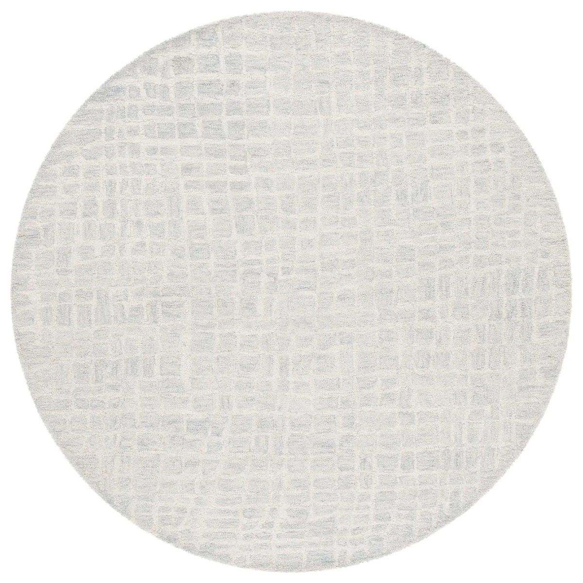 Safavieh Ebony 6'-0" x 6'-0" Rug in Ivory / Light Blue