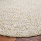 Safavieh Textural 6'-0" x 6'-0" Rug in Gold / Ivory