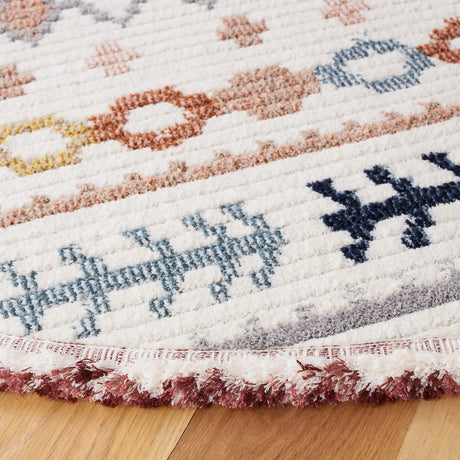 Safavieh Marrakesh 6'-7" x 6'-7" Rug in Ivory / Multi