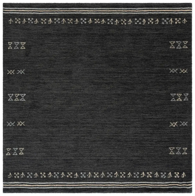 Safavieh Himalaya 6'-0" x 6'-0" Rug in Charcoal