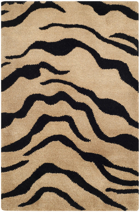 Safavieh Soho 2'-0" x 3'-0" Rug in Gold / Black
