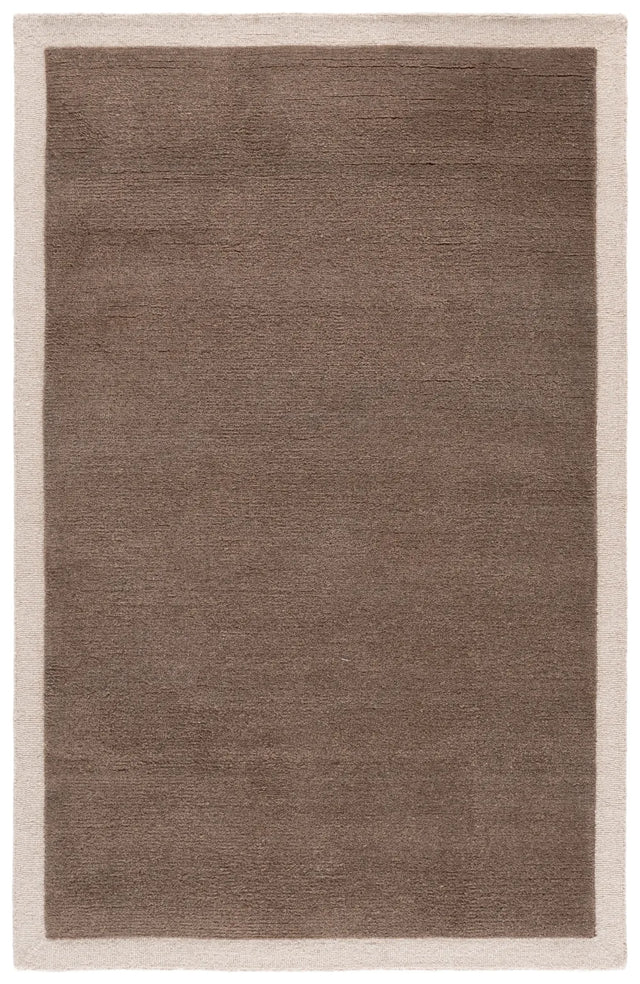 Safavieh Metro 5'-0" x 8'-0" Rug in Brown / Ivory