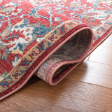 Safavieh Kashan 5'-1" x 7'-5" Rug in Rust / Ivory