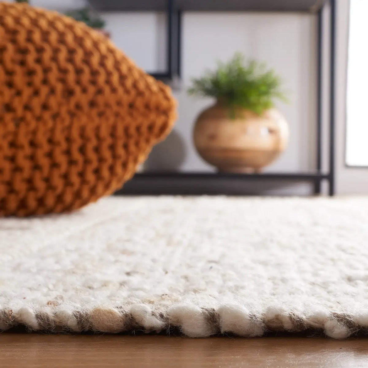 Safavieh Natura 4'-0" x 6'-0" Rug in Ivory / Beige