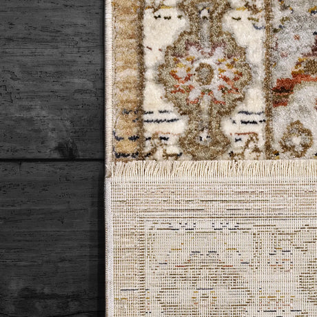 Dynamic Rugs Octo 6903 Cream/Multi Rug - Corner