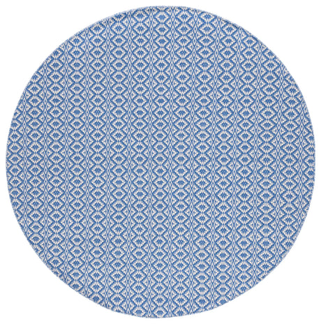 Safavieh Montauk 6'-0" x 6'-0" Rug in Ivory / Blue