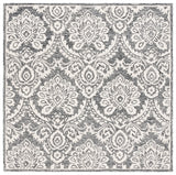 Safavieh Blossom 6'-0" x 6'-0" Rug in Black / Ivory